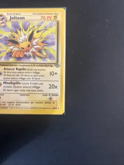 🇮🇹Pokemon Jolteon 20/64 No Holo Rare Jungle Unlimited 1999 - ITA - NM - Image 2