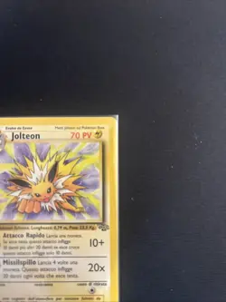 🇮🇹Pokemon Jolteon 20/64 No Holo Rare Jungle Unlimited 1999 - ITA - NM - Image 3
