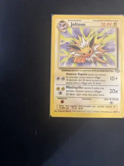 🇮🇹Pokemon Jolteon 20/64 No Holo Rare Jungle Unlimited 1999 - ITA - NM - Image 5