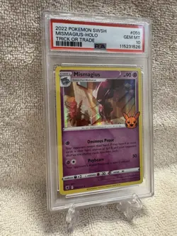PSA 10 Mismagius : Pokemon : SWSH Trick or Trade 2022 : 059/189 GEM MINT - Image 1