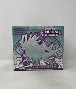 Pokemon TCG Scarlet & Violet Temporal Forces Factory Sealed Elite Trainer Box! - Image 1