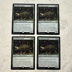 Magic the Gathering MTG Fecund Greenshell Play Set Of 4 Cards - Image 1