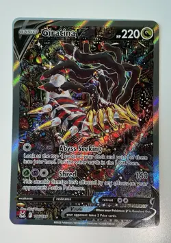 Giratina V Alt Art #186/196 SWSH Lost Origin Holo Pokemon Card TCG NM Ungraded - Image 1