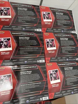 Pokemon Team Rocket's Mewtwo EX Box Set Trading Cards / 6 box For $140 - Image 2