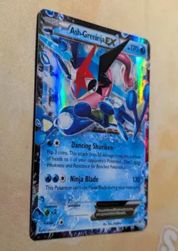 Pokemon TCG Ash-Greninja EX XY Black Star Promo XY133 Holo Card TCG Regular Size - Image 5
