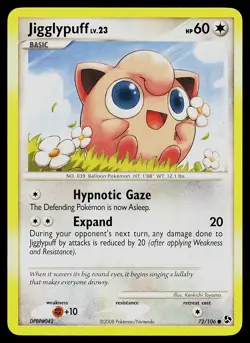 Pokemon Card - Jigglypuff Great Encounters 72/106 Common - Image 1