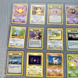 Vintage Pokemon Card Lot 1990s Base/Jungle/Fossil Mix 36 Cards WOTC Nintendo - Image 5