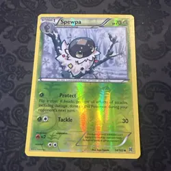 Spewpa 14/162 Uncommon XY - BREAKthrough Reverse Holo Pokemon Card - Image 1