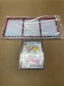Pokemon Cards. Scarlet and Violet Promo + Magnetic Card Holder - Image 1