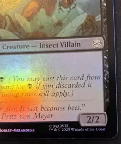 Swarm, Being Of Bees 0069 Foil Common Spider-Man Magic: The Gathering - Image 5