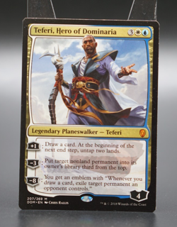 Magic The Gathering MTG Teferi Hero of Dominaria Regular - Image 1