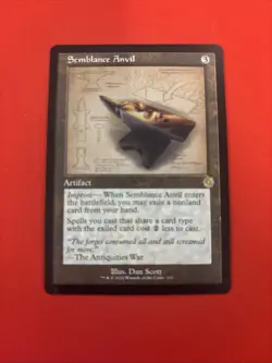 Semblance Anvil (Schematic) The Brothers' War: Retro Frame Artifacts Foil - Image 1