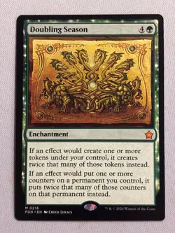 Doubling Season - Foundations - NM MTG Magic - Image 1