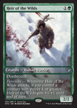 Heir of the Wilds - Game Day Promo - Unique & Misc Promos #134/269 MTG Magic The - Image 1