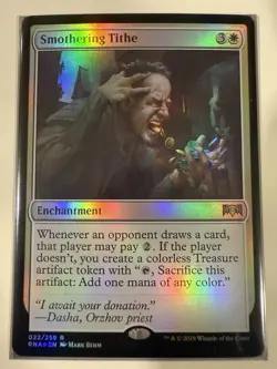 Smothering Tithe Ravnica Allegiance Foil - Image 1