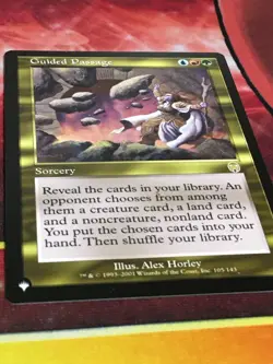 C6519 MTG MAGIC MYSTERY BOOSTER GUIDED PASSAGE #105 RARE NM - Image 2