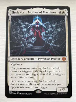 Elesh Norn, Mother of Machines Phyrexia: All Will Be One Lightly Played - Image 1
