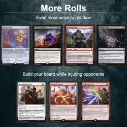 Mr. house President and CEO Magic Gathering Commander Dice Roll Fallout Deck EDH - Image 4