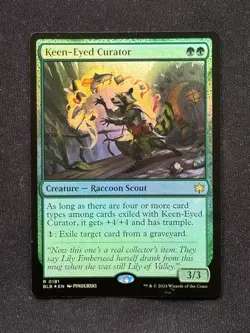 Keen-Eyed Curator (FOIL) - Bloomburrow (MTG) - Image 1