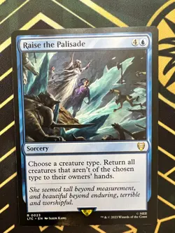 Raise the Palisade NM MTG Commander: the Lord of the Rings: Tales... - Image 1
