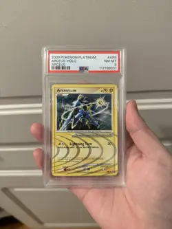 2009 Pokemon TCG Platinum Arceus #AR 6 Holo Rare PSA 8 NM-MT - Image 1