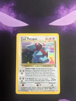 Pokemon TCG Cool Porygon Black Star Promo Holo Foil - Image 1