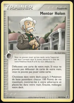 Carte Pokemon Mentor Holon 93/113 Especes Delta Francais - Image 1