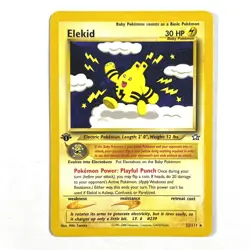 Elekid LP 1st Edition Regular Rare Neo Genesis 22/111 Pokemon TCG See Photos - Image 1