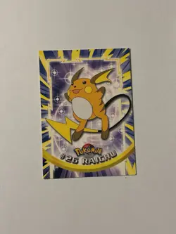 Pokemon 2000 Topps Chrome Raichu #26 - Image 1