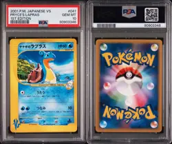 Pokemon TCG 2001 P.M. Japanese VS Pryce’s Lapras Psa 10 1st Edition - Image 3