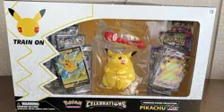 Pokemon TCG Celebrations Premium Figure Collection Pikachu VMAX Box Sealed 820650809408 - Image 1