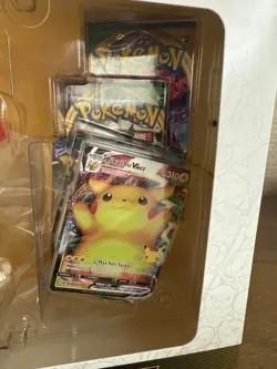 Pokemon TCG Celebrations Premium Figure Collection Pikachu VMAX Box Sealed 820650809408 - Image 4