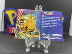 Topps Pokemon Electric Elekid #239 TV Animation Edition Blue Logo NM - Image 2