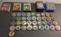 Pokemon TCG Sticker & Slammer Lot. 243 Total. Vintage/New Gen - Image 1