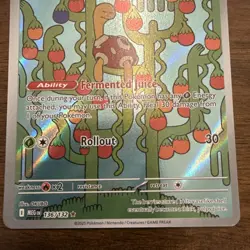 SHUCKLE Illustration Rare Holo #136/132 Pokemon Mega Evolution Eng Pack Fresh - Image 4