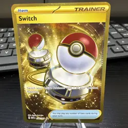 Switch 206/165 SV: Scarlet & Violet 151 Hyper Rare Pokemon TCG NM - Image 1