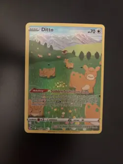 Ditto GG22/GG70 Galarian Gallery Crown Zenith Sword & Shield (NM) Pokemon - Image 1