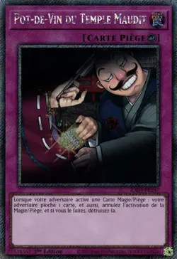 Yu-Gi-Oh! - Pot-de-Vin du Temple Maudit - MINT/NMINT - FR - 1st - Image 1