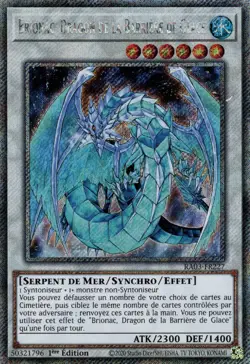 Yu-Gi-Oh! - Brionac, Dragon de la Barriere de Glace - MINT/NMINT - FR - 1st - Image 1