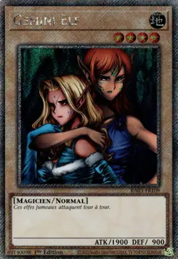 Yu-Gi-Oh! - Gemini Elf - La Bonanza du Quart de Siecle - MINT/NMINT - FR - 1st - Image 1
