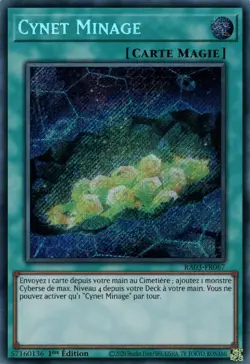 Yu-Gi-Oh! - Cynet Minage - La Bonanza du Quart de Siecle - MINT/NMINT - FR - 1st - Image 1