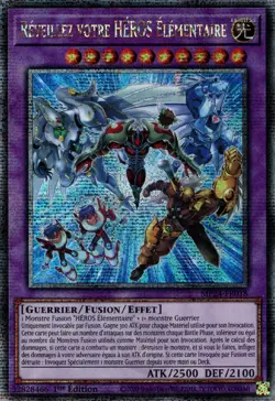 Yu-Gi-Oh! - Reveillez votre HEROS Elementaire - MINT/NMINT - FR - 1st - Image 1