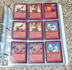 Magic The Gathering Mirage Collection Lot Of 200+ Cards With Binder - Image 3