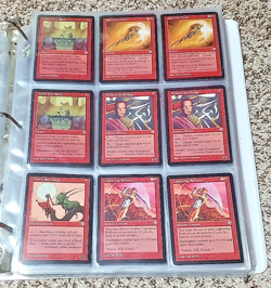 Magic The Gathering Mirage Collection Lot Of 200+ Cards With Binder - Image 4