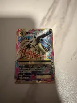 Pokemon TCG Mega-Blastoise-EX Evolutions Holo Full Art Ultra Rare Card 102/108 - Image 1