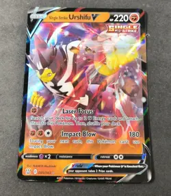 Pokemon Battle Styles Single Strike Urshifu V Ultra Rare Card 085/163 NM - Image 1