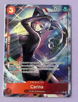 ONE PIECE TCG ALT ART CARINA (OP07-005) NM eng - Image 2