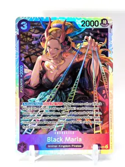 OP08-074 Black Maria Two Legends One Piece Card Game SR English - NM - Image 1