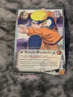 Naruto Uzumaki 154 Naruto Shonen Jump Collectible Card Game CCG - Image 1