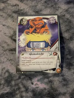 Gamakichi 175 Naruto Shonen Jump Collectible Card Game - Image 1